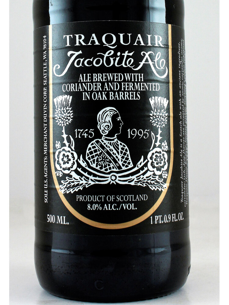 Traquair "Jacobite" Ale 11.2oz Bottle - Scotland