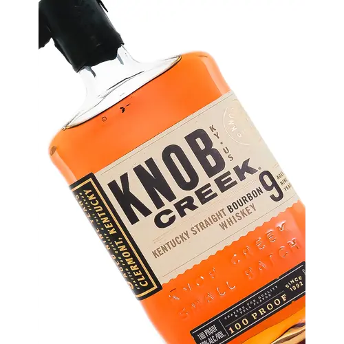 Knob Creek Kentucky Straight Bourbon Whiskey Aged 9 Years 100 Proof