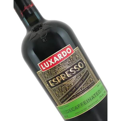 Luxardo Espresso Decaffeinated Liqueur, Italy