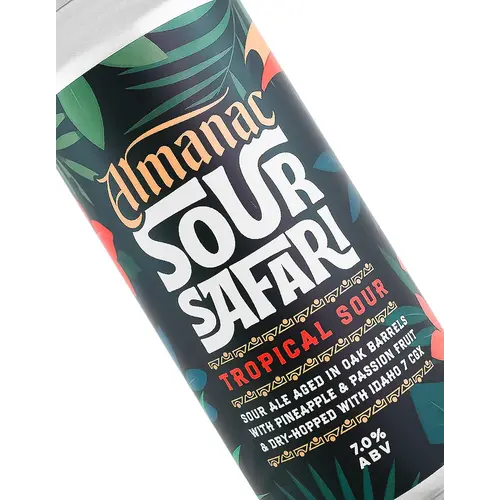 Almanac Beer "Sour Safari" Tropical Sour 16oz Can - Alameda, Ca