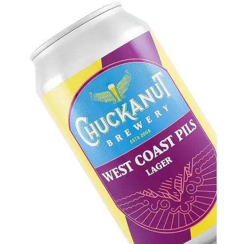Chuckanut Brewery "West Coast Pils" Lager 12oz Can - Burlington, WA