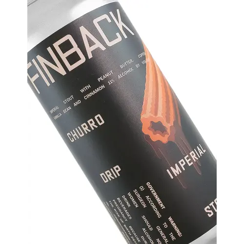 Finback Brewery "Churro Drip" Imperial Stout 16oz Can - Queens, NY