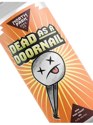North Park Beer "Dead As A Doornail" DDH West Coast IPA 16oz Can - San Diego, CA