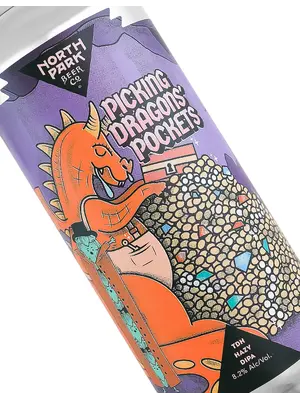 North Park Beer "Picking Dragons' Pockets" TDH Hazy DIPA 16oz Can - San Diego, CA