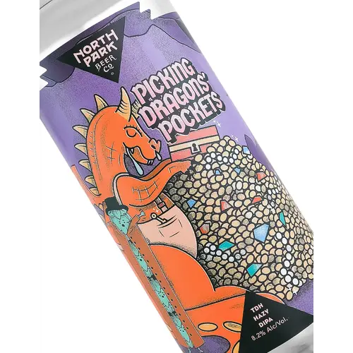 North Park Beer "Picking Dragons' Pockets" TDH Hazy DIPA 16oz Can - San Diego, CA