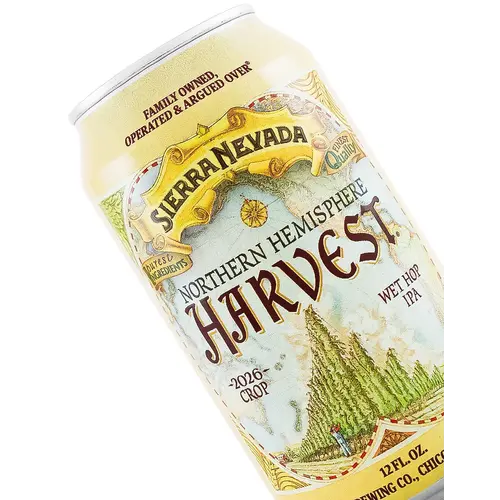 Sierra Nevada Brewing "Northern Hemisphere Harvest" Wet Hop IPA 12oz Can - Chico, CA