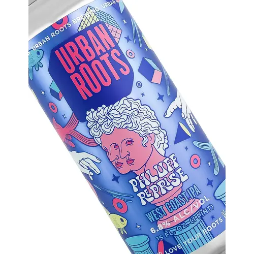 Urban Roots Brewing/Firestone Walker "Phluff Reprise" West Coast IPA 16oz Can - Sacramento, CA