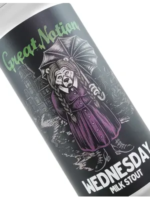 Great Notion Brewing "Wednesday" Milk Stout 16oz Can - Portland, OR