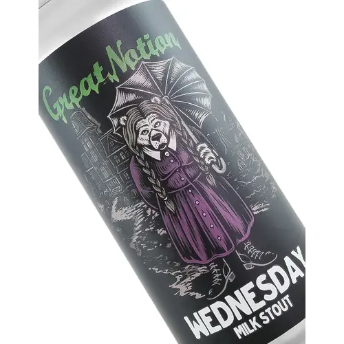 Great Notion Brewing "Wednesday" Milk Stout 16oz Can - Portland, OR