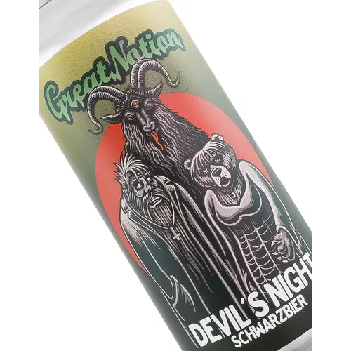 Great Notion Brewing "Devil's Night" Schwarzbier 16oz Can - Portland, OR