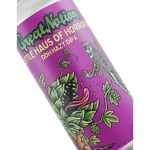 Great Notion Brewing/Living Haus Beer "Little Haus Of Horrors" DDH Hazy DIPA 16oz Can - Portland, OR