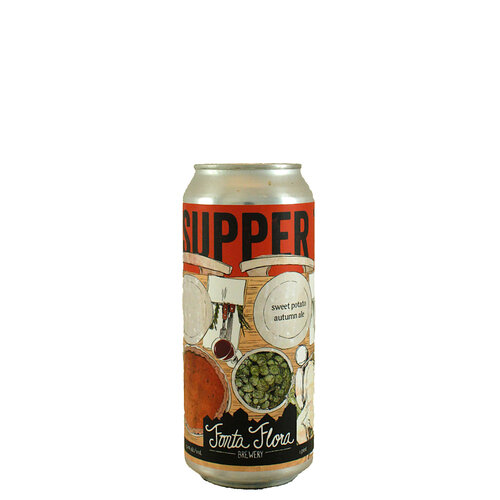 Fonta Flora Brewery "Supper Table" Sweet Potato Autumn Ale 16oz Can - Nebo, NC