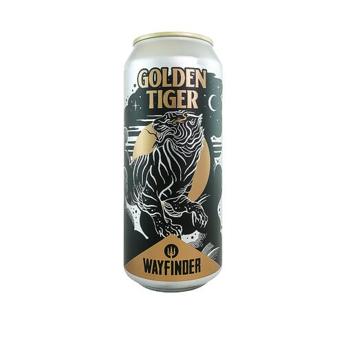 Wayfinder Beer/Heater Allen/Bierstadt Lagerhaus "Golden Tiger" Czech-Style Amber Lager 16oz Can - Portland, OR