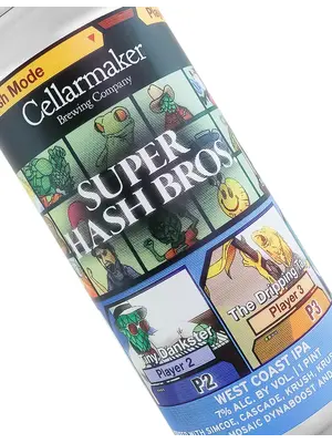 Cellarmaker Brewing/ISM Brewing "Super Hash Bros." West Coast IPA 16oz Can - Oakland, CA
