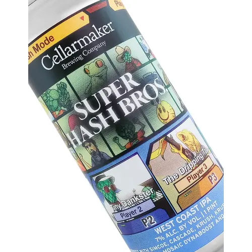 Cellarmaker Brewing/ISM Brewing "Super Hash Bros." West Coast IPA 16oz Can - Oakland, CA