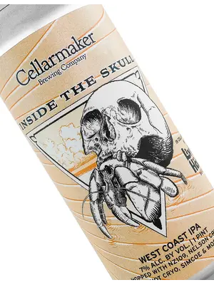 Cellarmaker Brewing/Living Haus "Inside The Skull" West Coast IPA 16oz Can - Oakland, CA
