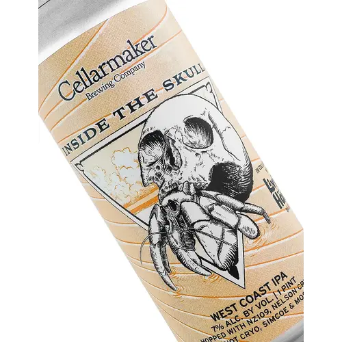 Cellarmaker Brewing/Living Haus "Inside The Skull" West Coast IPA 16oz Can - Oakland, CA