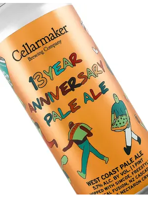 Cellarmaker Brewing "13 Year Anniversary Pale Ale" West Coast Pale Ale 16oz Can - Oakland, CA