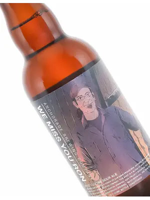 Anchorage Brewing "We Miss You Ron" Mixed Culture Sour Ale 375ml Bottle - Anchorage, AK
