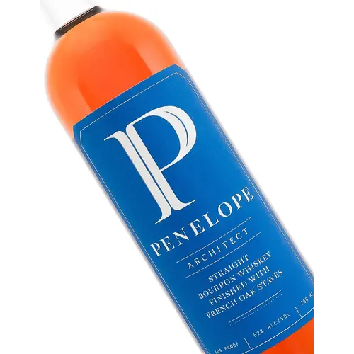 Penelope "Architect" Straight Bourbon Whiskey Finished With French Oak Staves, St. Louis, Missouri