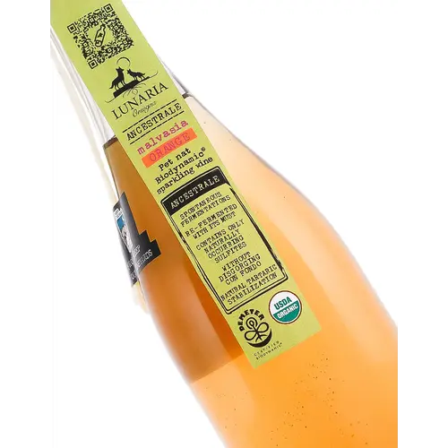 Lunaria 2024 Ancestrale Malvasia Orange Pet Nat, Italy