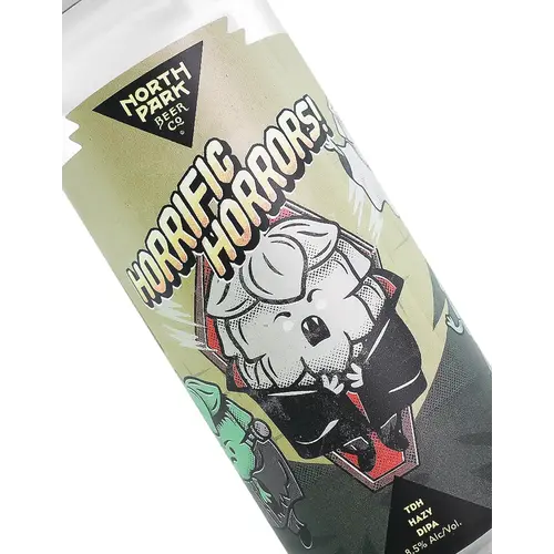 North Park Beer "Horrific Horrors!" TDH Hazy DIPA 16oz Can - San Diego, CA