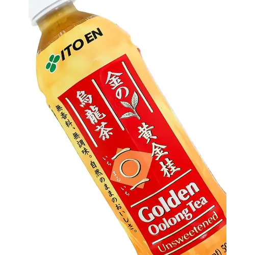 Ito En "Golden" Unsweetened Oolong Tea 16.9oz Bottle, Taiwan