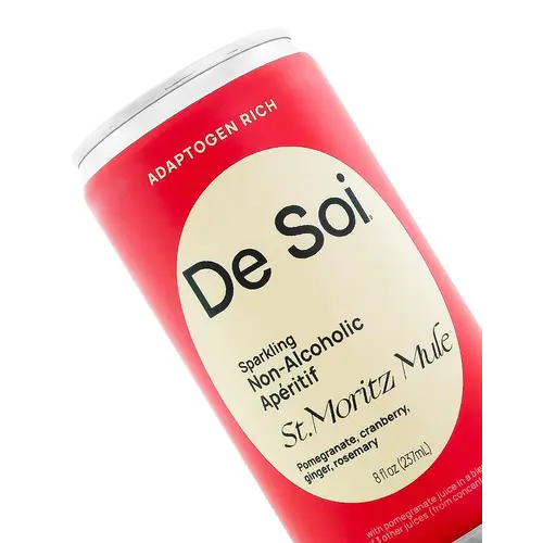 De Soi "St. Moritz Mule" Sparkling Non-Alcoholic Aperifif 8oz Can