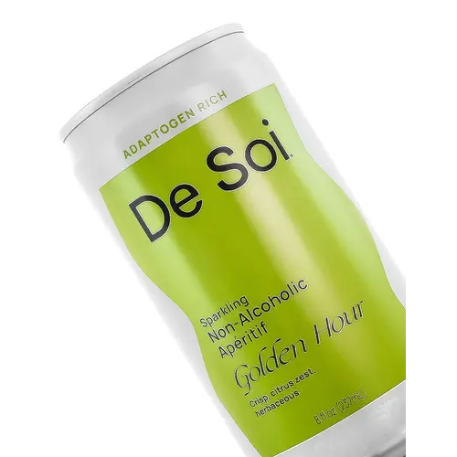 De Soi "Golden Hour" Sparkling Non-Alcoholic Aperifif 8oz Can