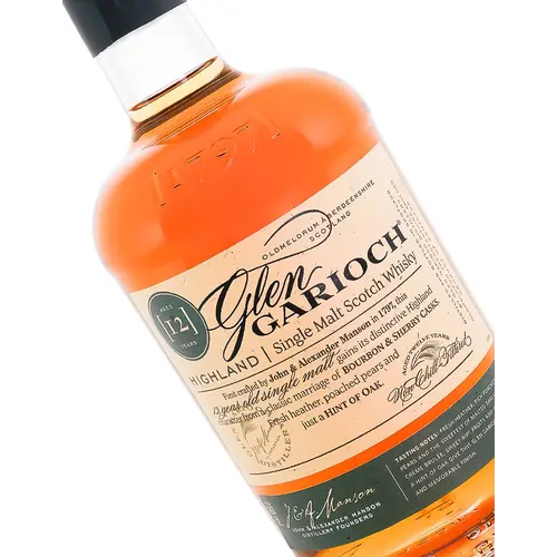 Glen Garioch Single Malt Scotch Whisky 12 Years Old