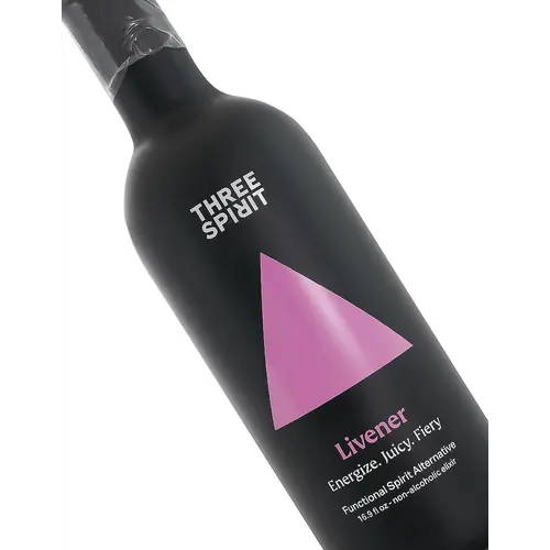 Three Spirit "Livener" Non-Alcohol Elixir 16.9oz Bottle, New York