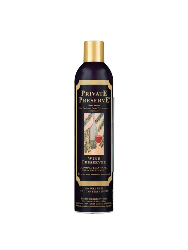 Private Preserve Wine Saver Inert Gas Aerosol