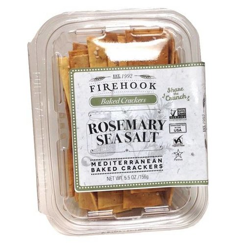 Firehook Rosemary Sea Salt Crackers Minis