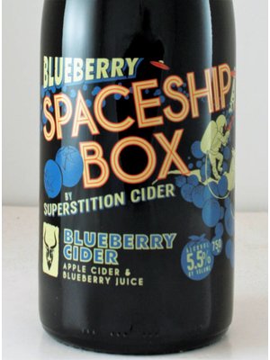 Superstition Cider "Blueberry Spaceship Box" 750ml Bottle - Prescott, AZ