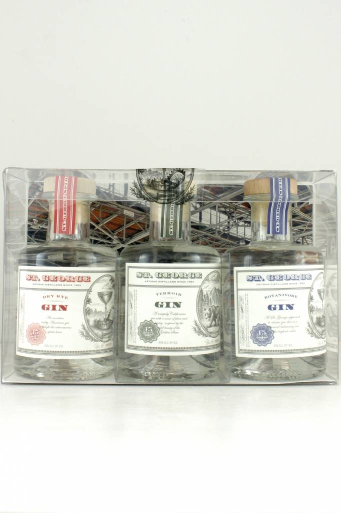 St. Gin Sampler 3Pack, 200ml. Bottles The Wine Country