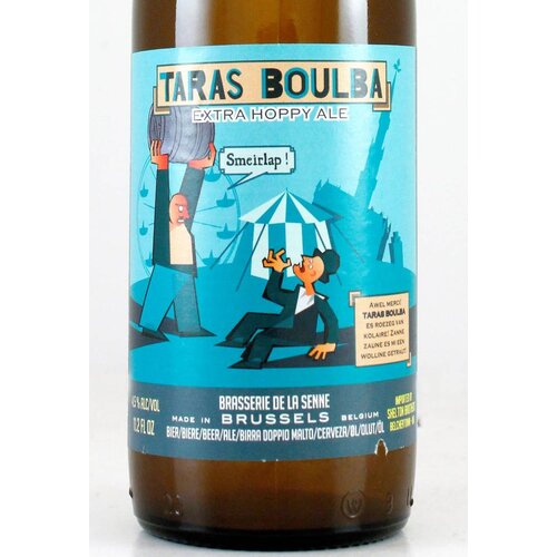 Brasserie De La Senne "Taras Boulba" Extra Hoppy Ale 11.2oz bottle - Brussels, Belgium Brasserie De La Senne "Taras Boulba" Extra Hoppy Ale 11.2oz bottle - Brussels, Belgium