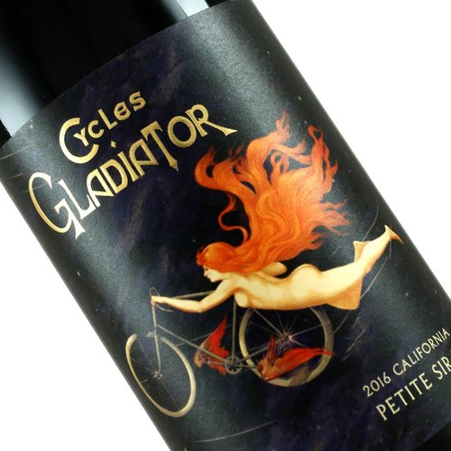 Cycles Gladiator 2018 Petite Sirah Central Coast, California Cycles Gladiator 2018 Petite Sirah Central Coast, California