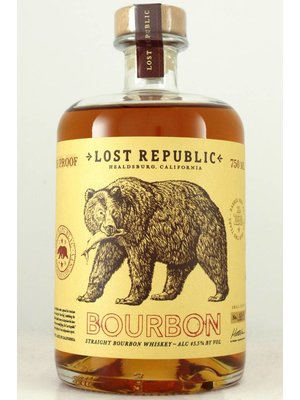 Lost Republic Straight Bourbon Whiskey, Sonoma County