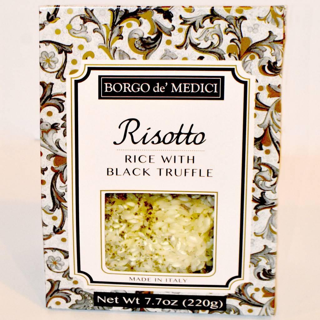 Borgo De Medici Risotto Rice With Black Truffle Italy The Wine