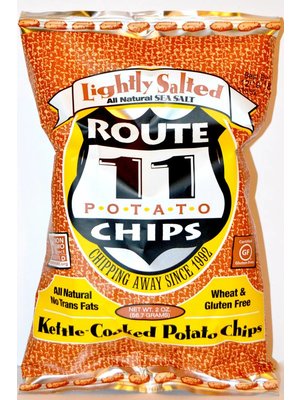 Route 11 Lightly Salted Potato Chips 2oz Bag, Mount Jackson, Virginia
