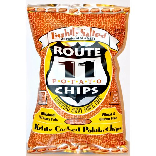 Route 11 Lightly Salted Potato Chips 2oz Bag, Mount Jackson, Virginia