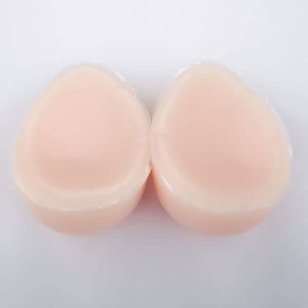 Premium Products Silicone Teardrop Breast Forms (Light Flesh Tone)