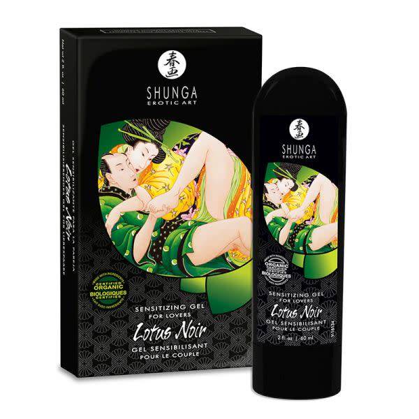 Shunga Lotus Noir Sensitizing Cream For Lovers 2 oz (60 ml)