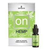 Sensuva ON Hemp Female Arousal Oil 0.17 oz (5 ml)