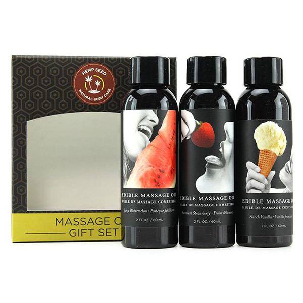 Earthly Body Earthly Body Edible Massage Oil Gift Set (Classic)