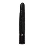 Seven Creations Long John 11" Thrusting Vibrator (Black)