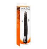 Seven Creations Long John 11" Thrusting Vibrator (Black)