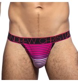 Andrew Christian Menswear Andrew Christian Heartbeat Stripe Jock w/ Almost Naked