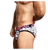 Andrew Christian Menswear Banana Mesh Brief w/ Almost Naked