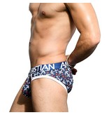 Andrew Christian Menswear Anchor Mesh Brief w/ Almost Naked (Extra Small)